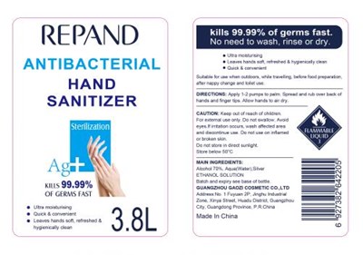 3.8 L Label (Label 7)